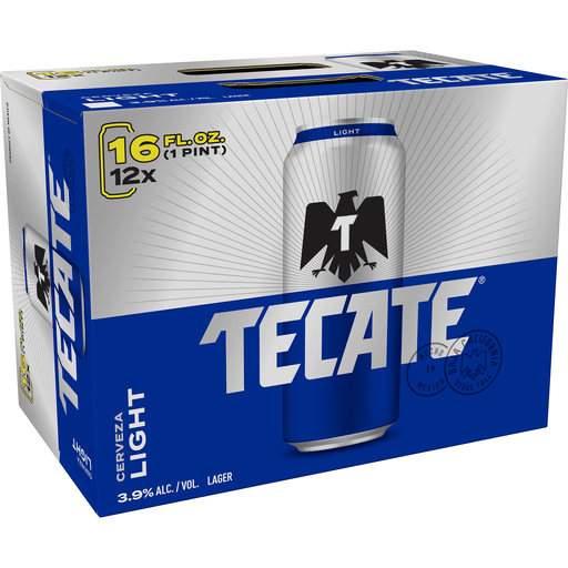 Tecate Light Lager Cans