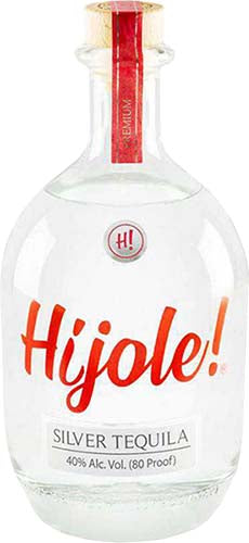 Hijole! Silver Tequila Bottle