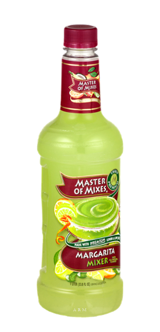 Master of Mixes Handcrafted Margarita Mixer Bottle