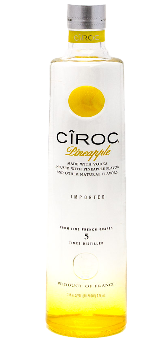 Ciroc Pineapple Vodka Bottle