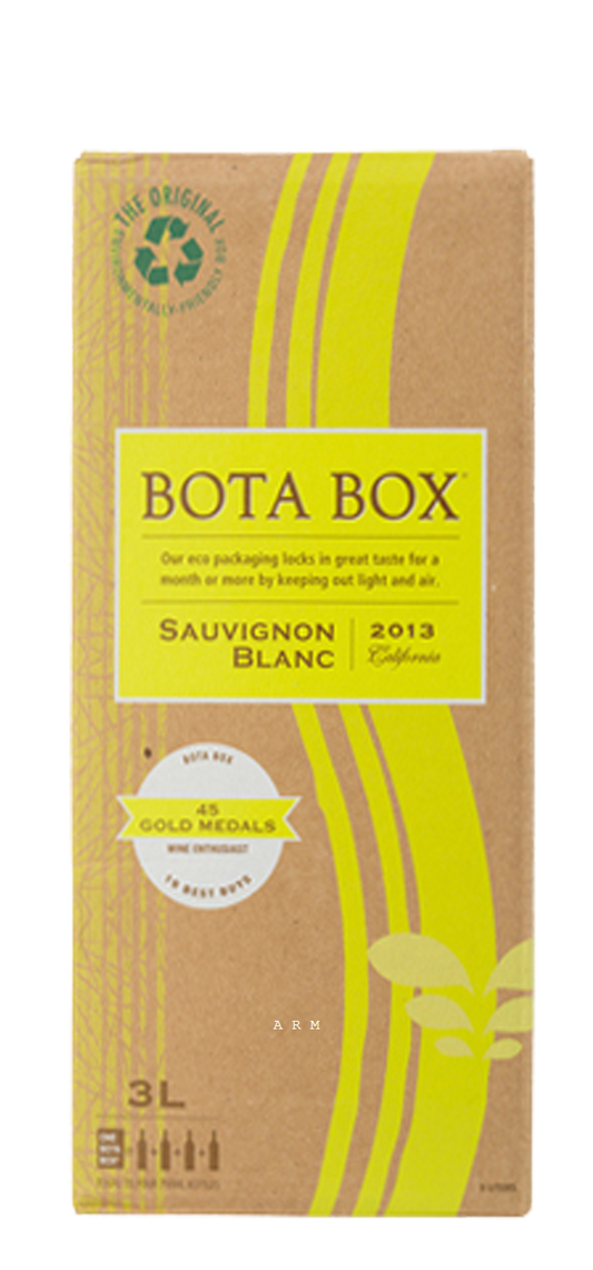 Bota Box Mini Sauvignon Blanc Wine Carton