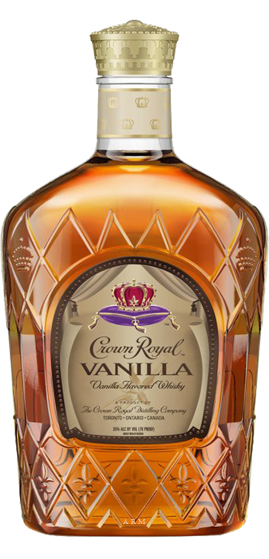 Crown Royal Vanilla Flavored Canadian Whisky Bottle