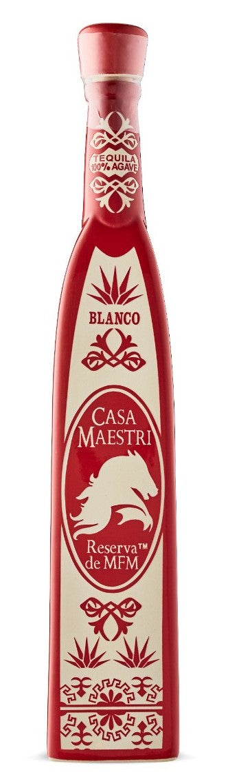 Casa Maestri Reserva de MFM Blanco Tequila Bottle