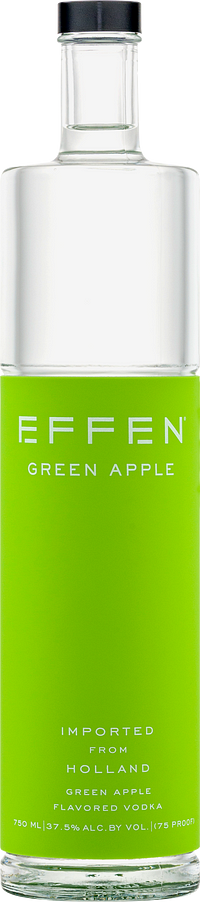 Effen Green Apple Vodka Bottle