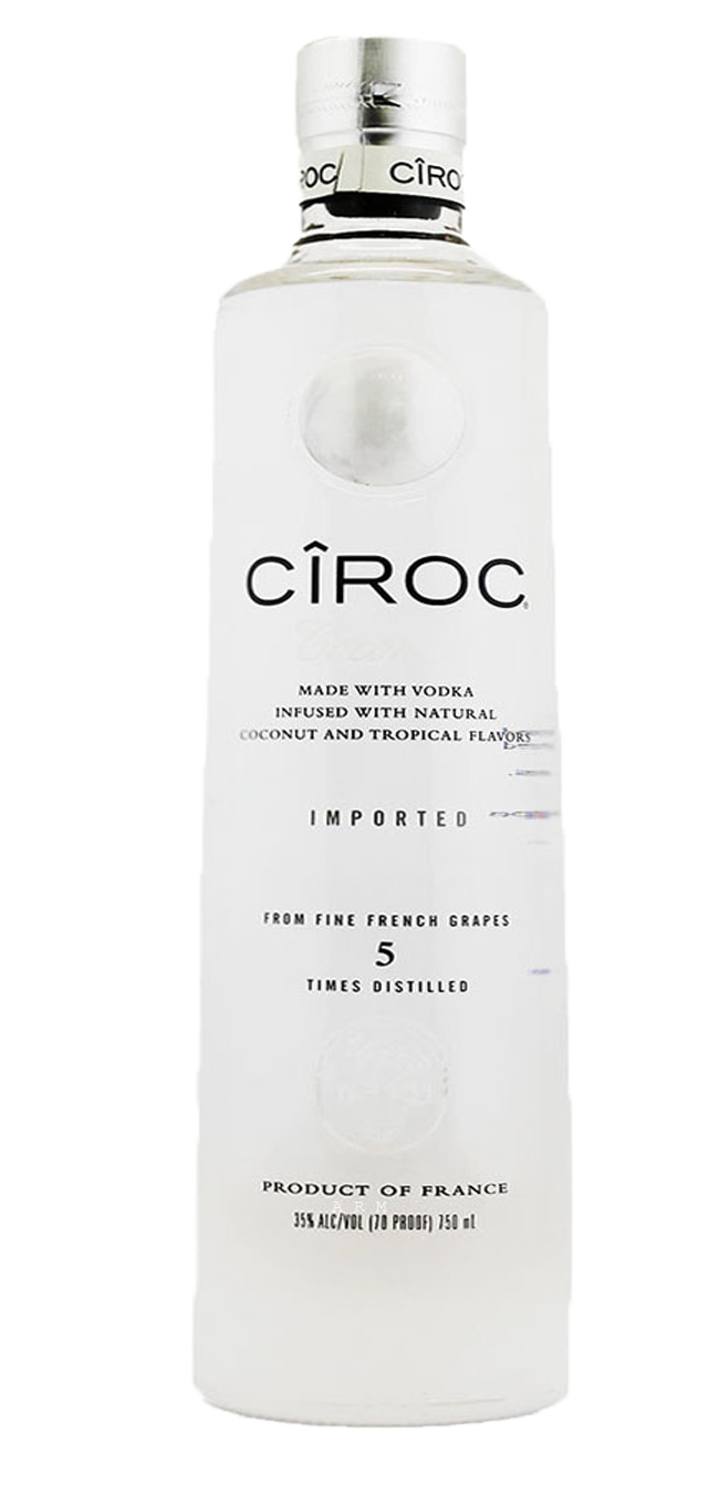 Ciroc Coconut Vodka Bottle