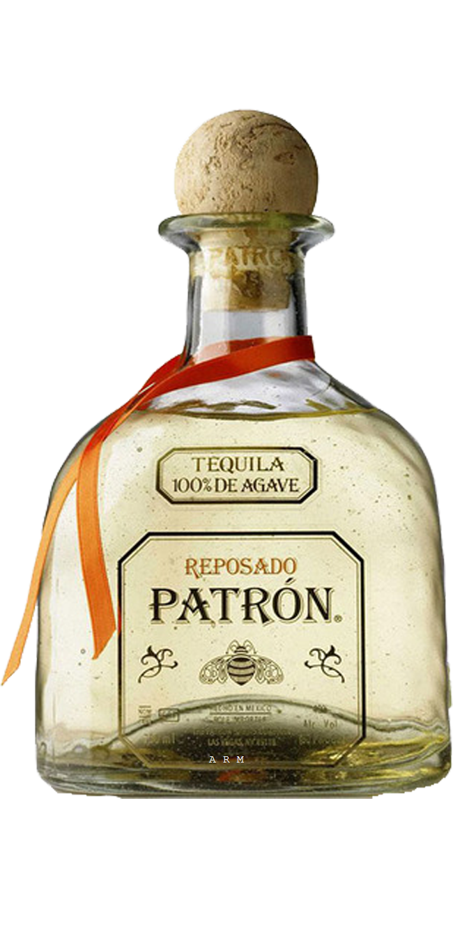 Patron Reposado Tequila Bottle