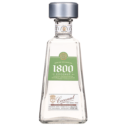 1800 Reserva Coconut Tequila Bottle