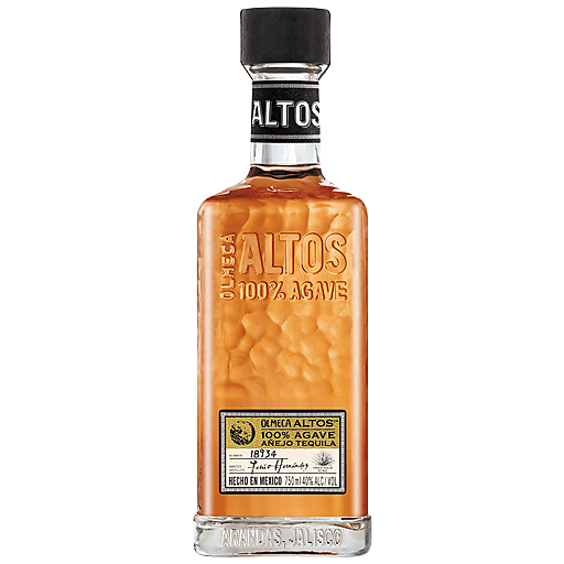 Olmeca Altos 80 Proof Anejo Tequila Bottle