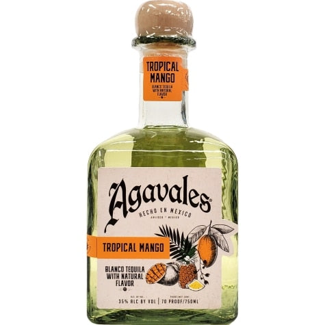 Agavales Tequila Mango Tequila Bottle