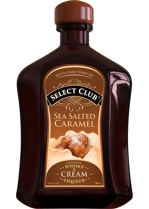 Select Club Sea Salted Caramel Liqueur Bottle