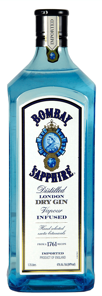 Bombay Sapphire Gin Bottle