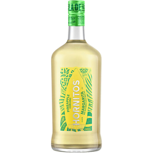 Hornitos Pineapple Poblano Margarita Tequila Bottle