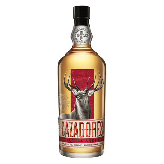 Cazadores 80 Proof Añejo Tequila Bottle