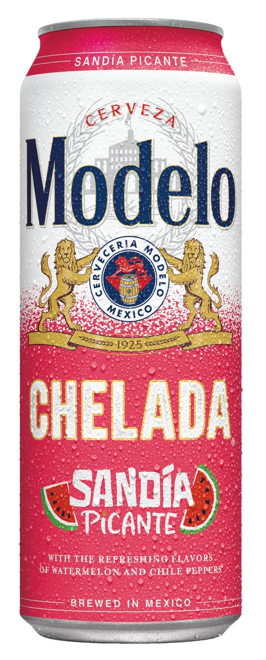 Modelo Chelada Sandia Picante Mexican Flavored Beer Can