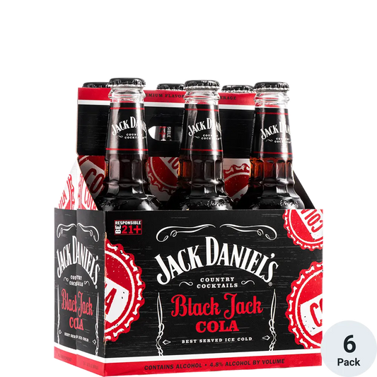 Jack Daniel's Black Jack Cola Country Cocktails Bottles