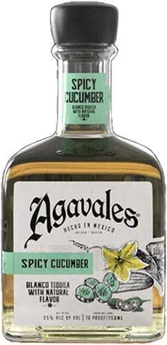 Agavales Tequila Spicy Cucumber Tequila Bottle