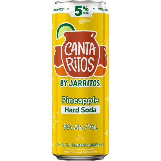 Jarritos Cantaritos Pineapple Hard Soda Can