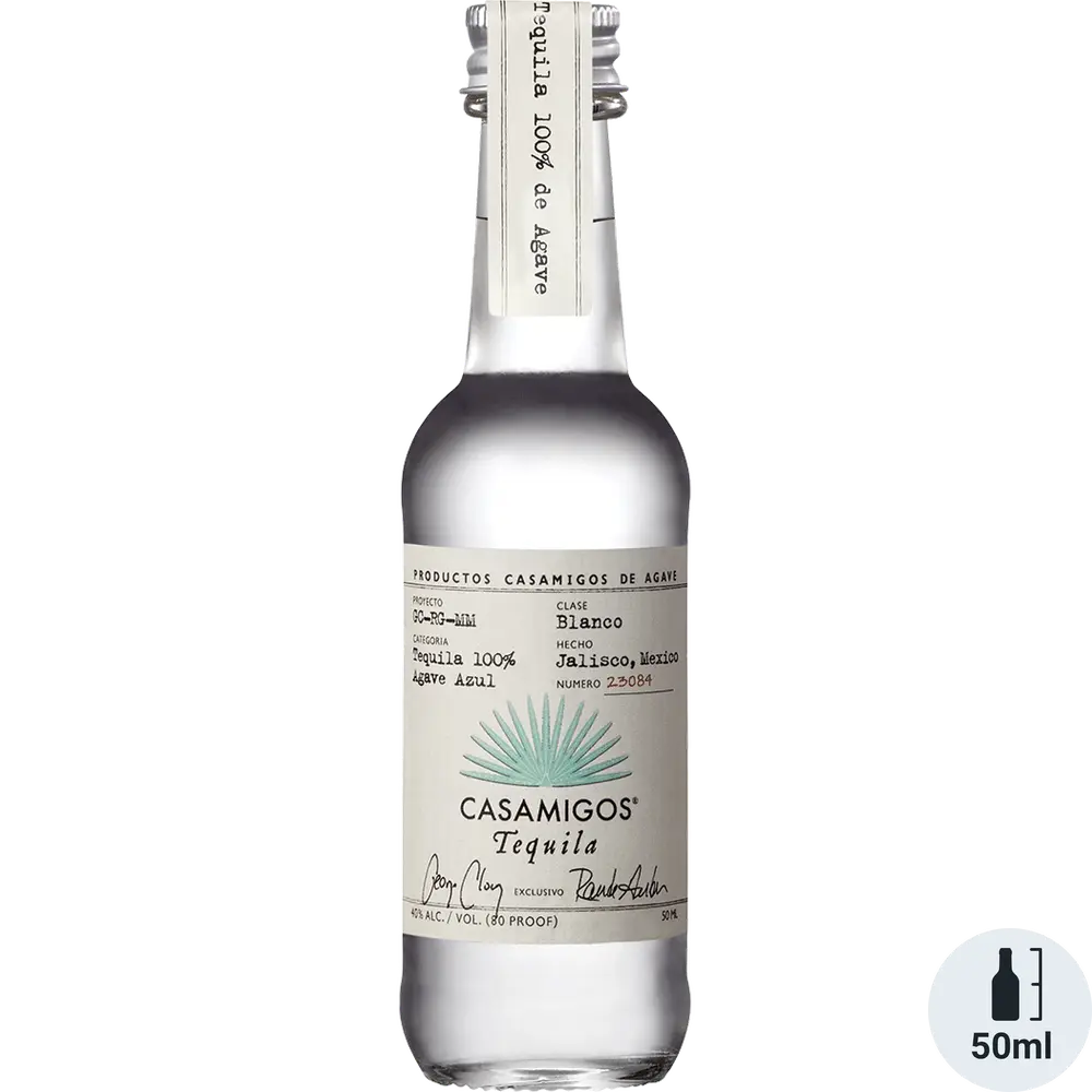 Casamigos 80 Proof Blanco Tequila Bottle