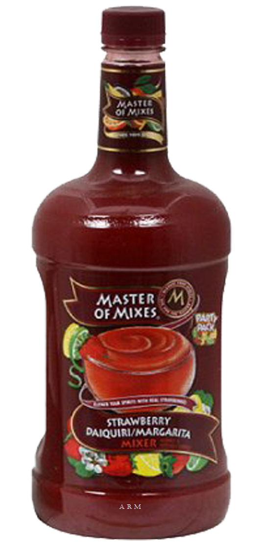 Master of Mixes Strawberry Daiquiri Margarita Mixer Bottle