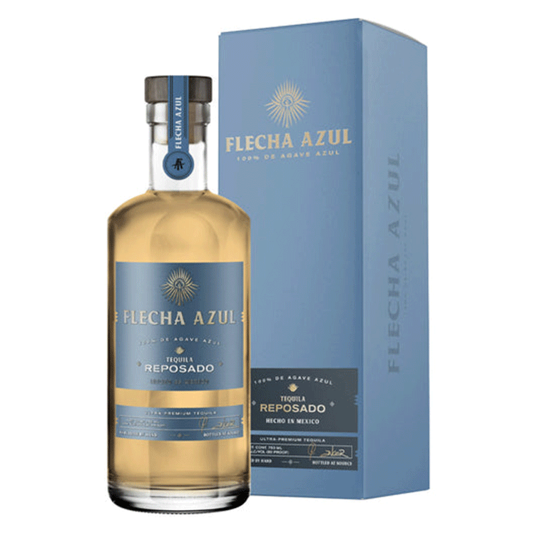 Flecha Azul Reposado Tequila Bottle