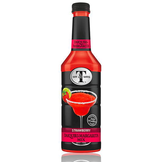 Mr & Mrs T Non-Alcoholic Strawberry Daiquiri Margarita Mix Bottle