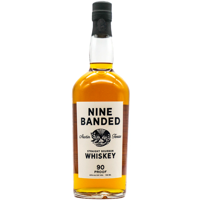 Nine Banded 90 Proof Texas Straight Bourbon Bottle