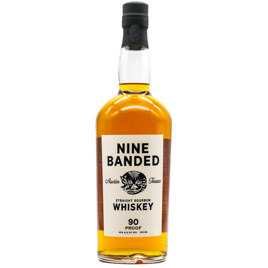 Nine Banded 90 Proof Texas Straight Bourbon Bottle