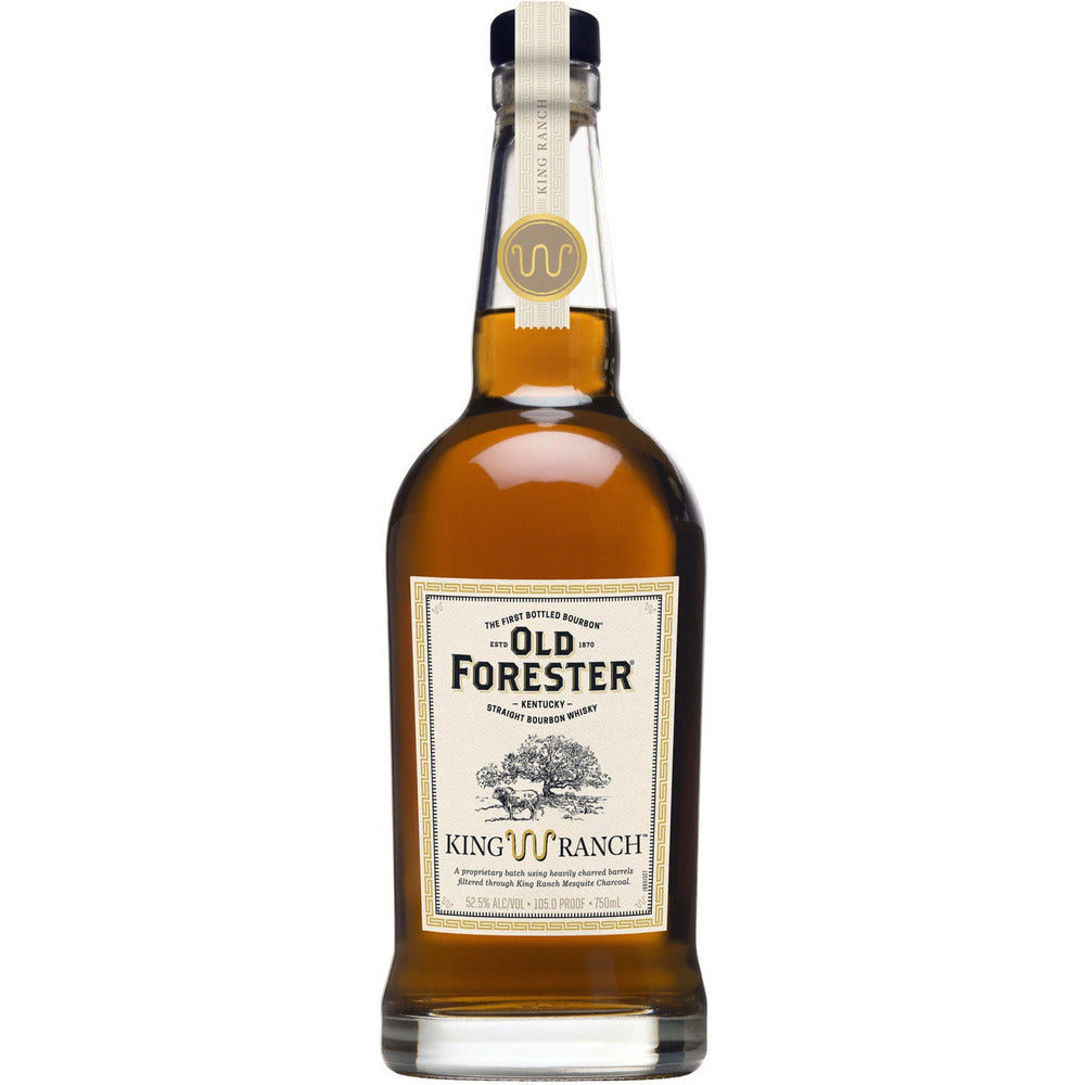 Old Forester King Ranch Bourbon Bottle