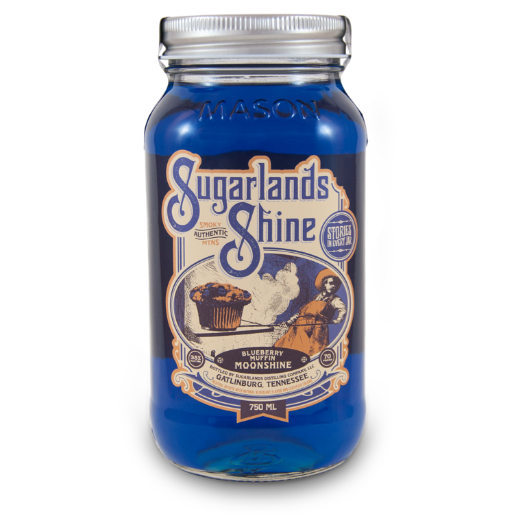 Sugarlands Shine Blueberry Muffin Moonshine Jar