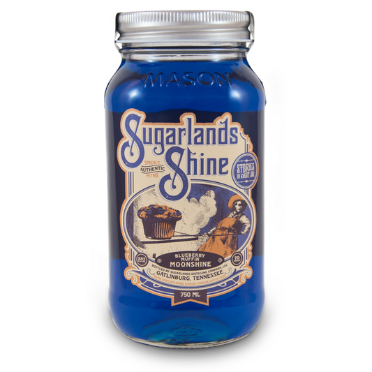 Sugarlands Shine Blueberry Muffin Moonshine Jar