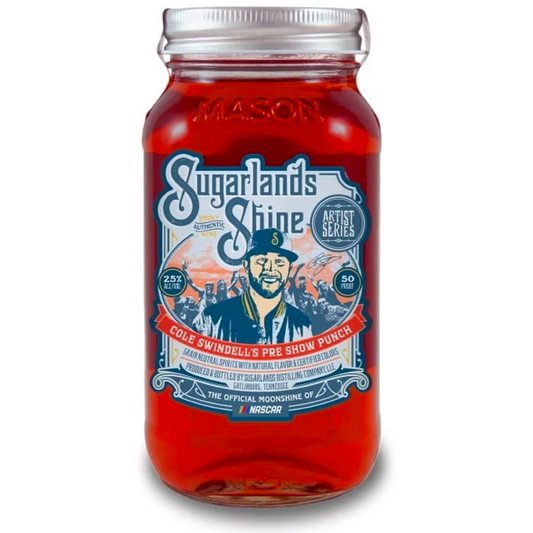 Sugarlands Shine Cole Swindell's Pre Show Punch Moonshine Jar