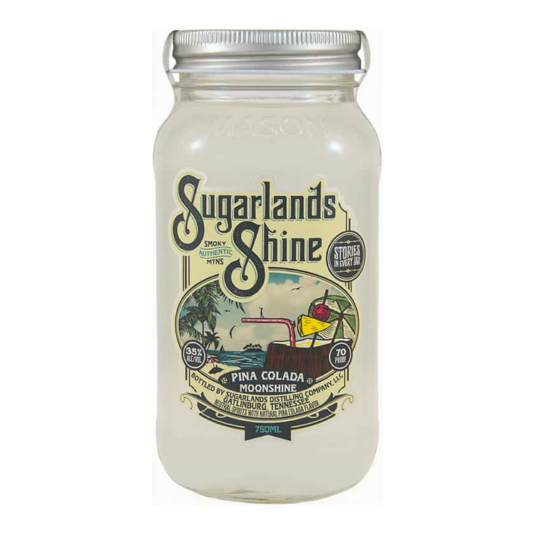 Sugarlands Shine Pina Colada Moonshine Jar