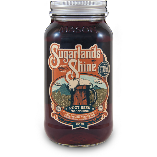 Sugarlands Shine Rootbeer Moonshine Jar