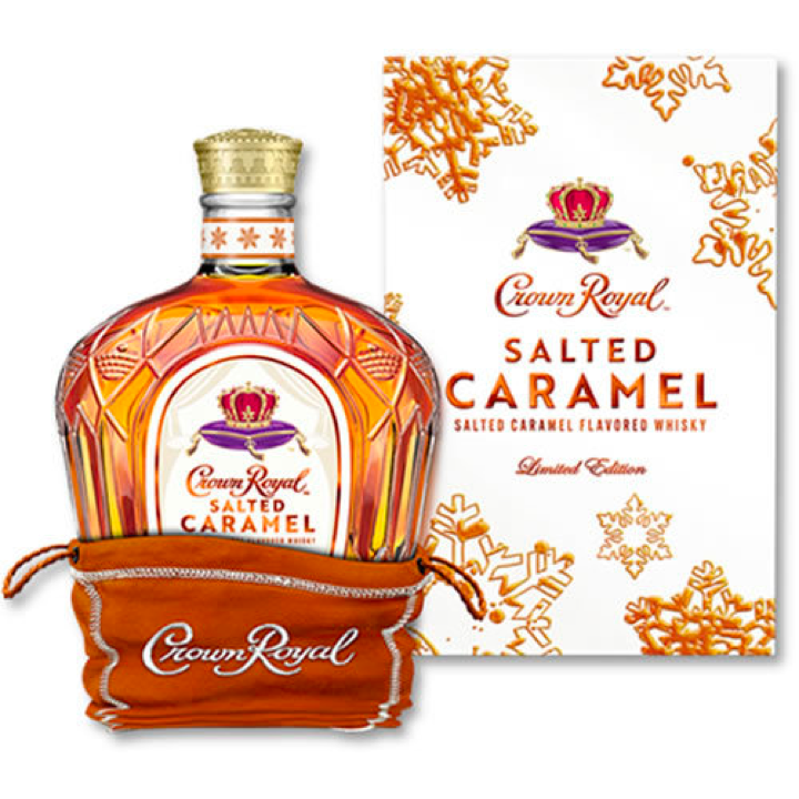 Crown Royal Salted Caramel Blended Canadian Whisky Bottle