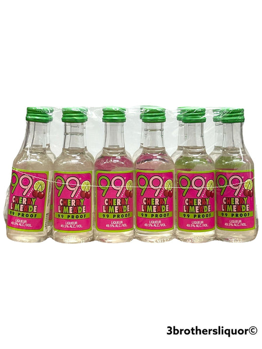 99 Brand 99 Proof Cherry Limeade Liqueur Bottle