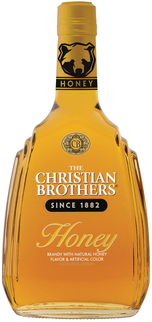 Christian Brothers Honey Brandy Bottle