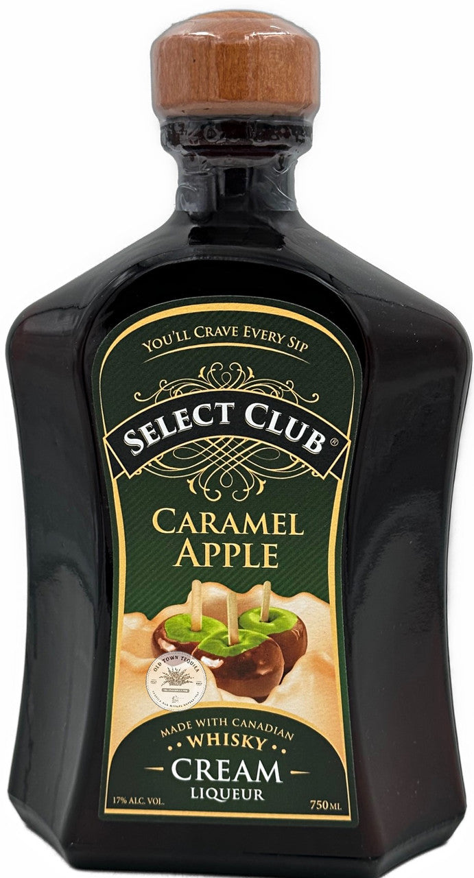 Select Club Caramel Apple Cream Liqueur Bottle