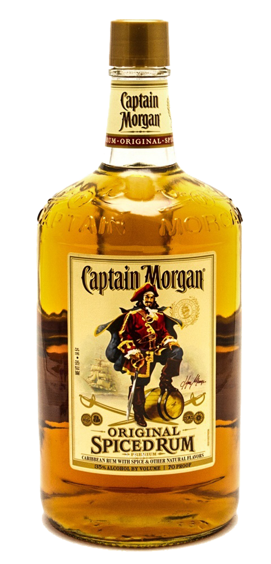 Captain Morgan Original Spiced Rum Bottle