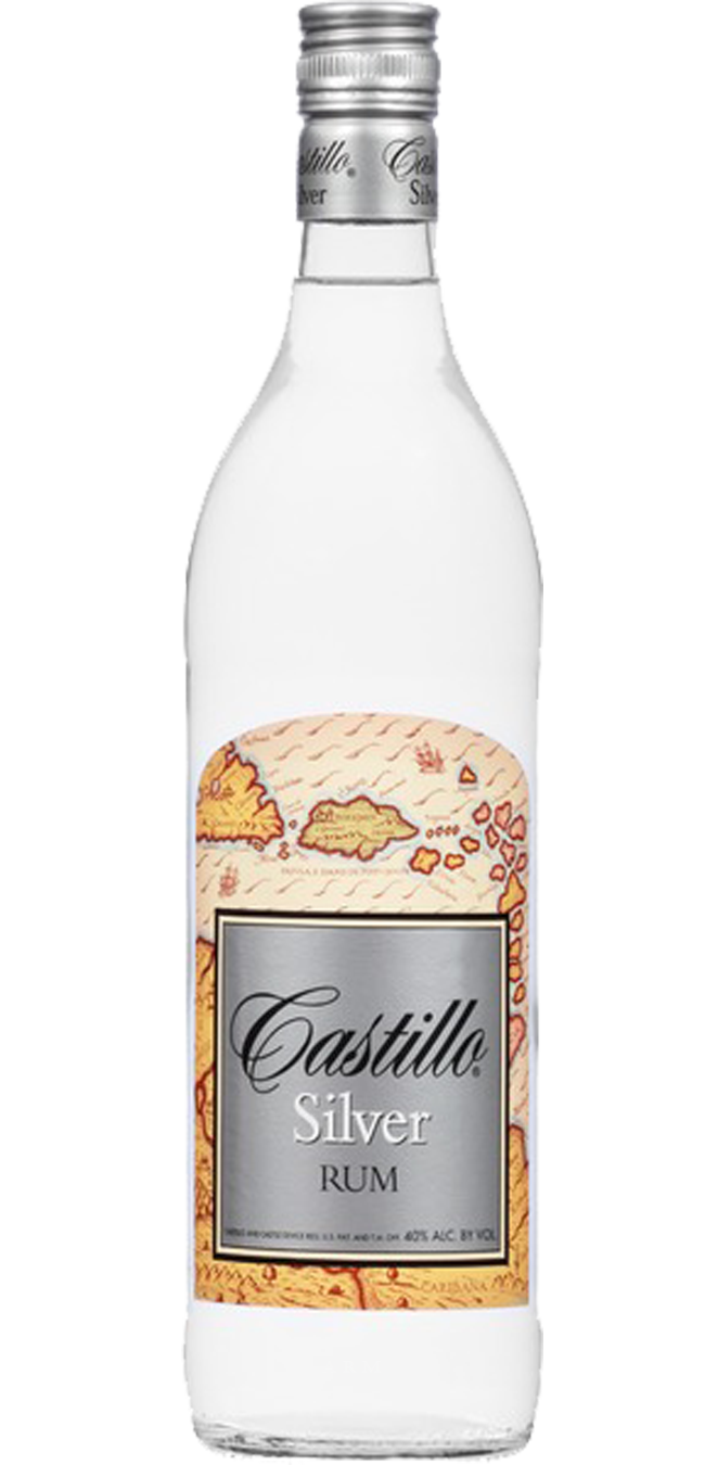 Castillo Silver Rum Bottle