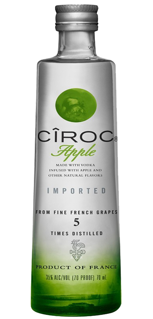 Ciroc Apple Vodka Bottle