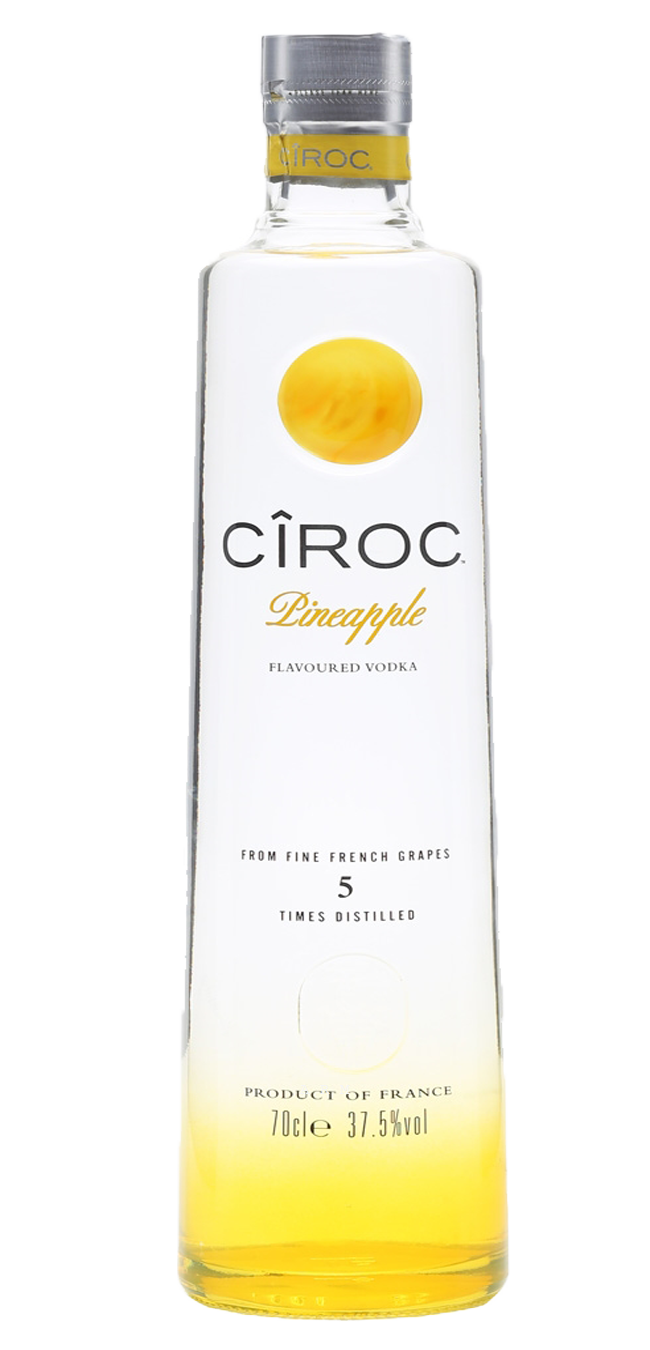 Ciroc Pineapple Vodka Bottle