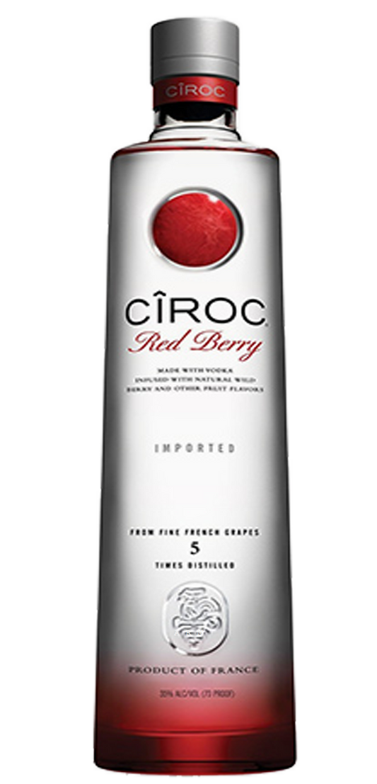 Ciroc Red Berry Vodka Bottle