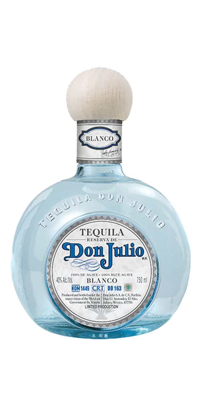 Don Julio 80 Proof Blanco Tequila Bottle