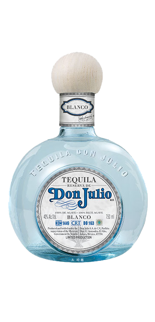 Don Julio 80 Proof Blanco Tequila Bottle