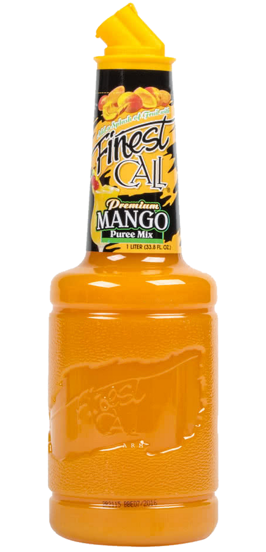 Finest Call Mango Puree Cocktail Mix Bottle