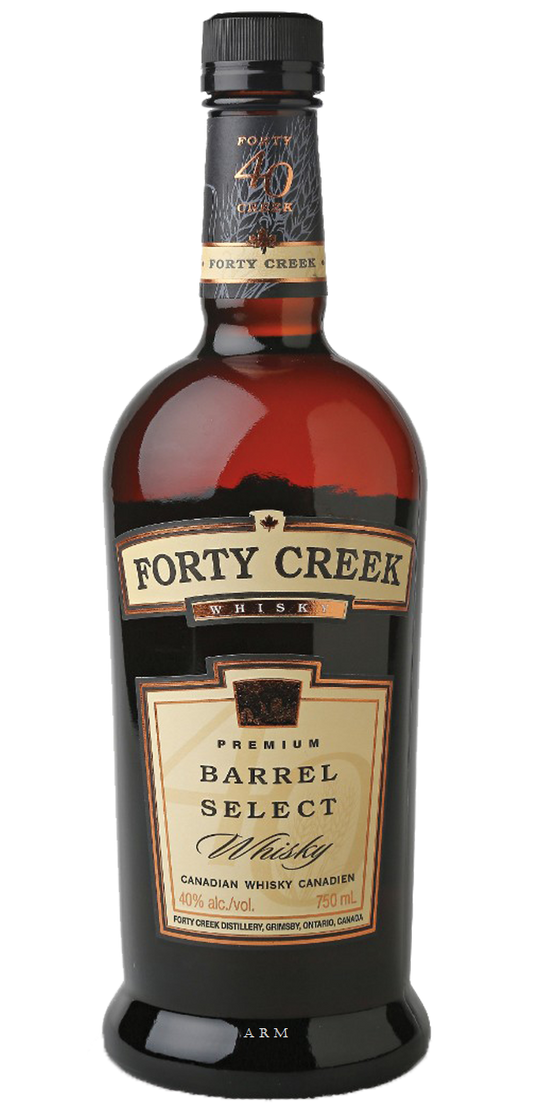 Forty Creek Premium Barrel Select Canadian Whiskey Bottle