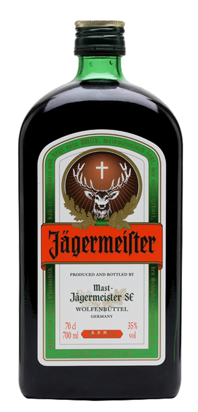 Jagermeister Selected 56 Botanicals Herbal Liqueur Bottle