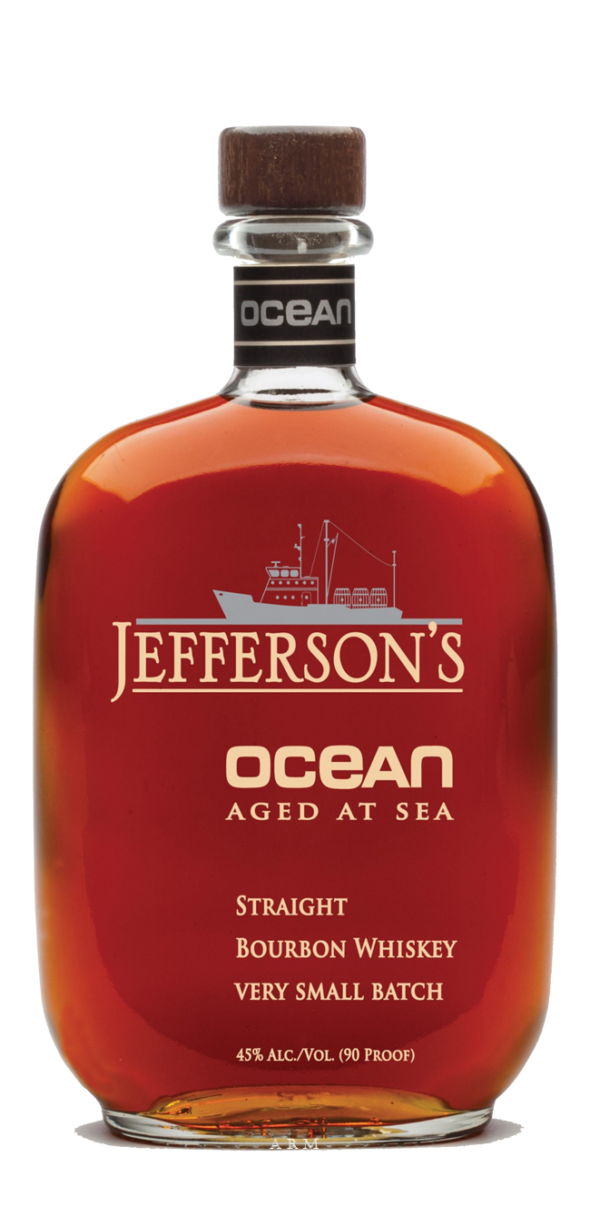 Jeffersons Ocean Aged at Sea Bourbon Bottle