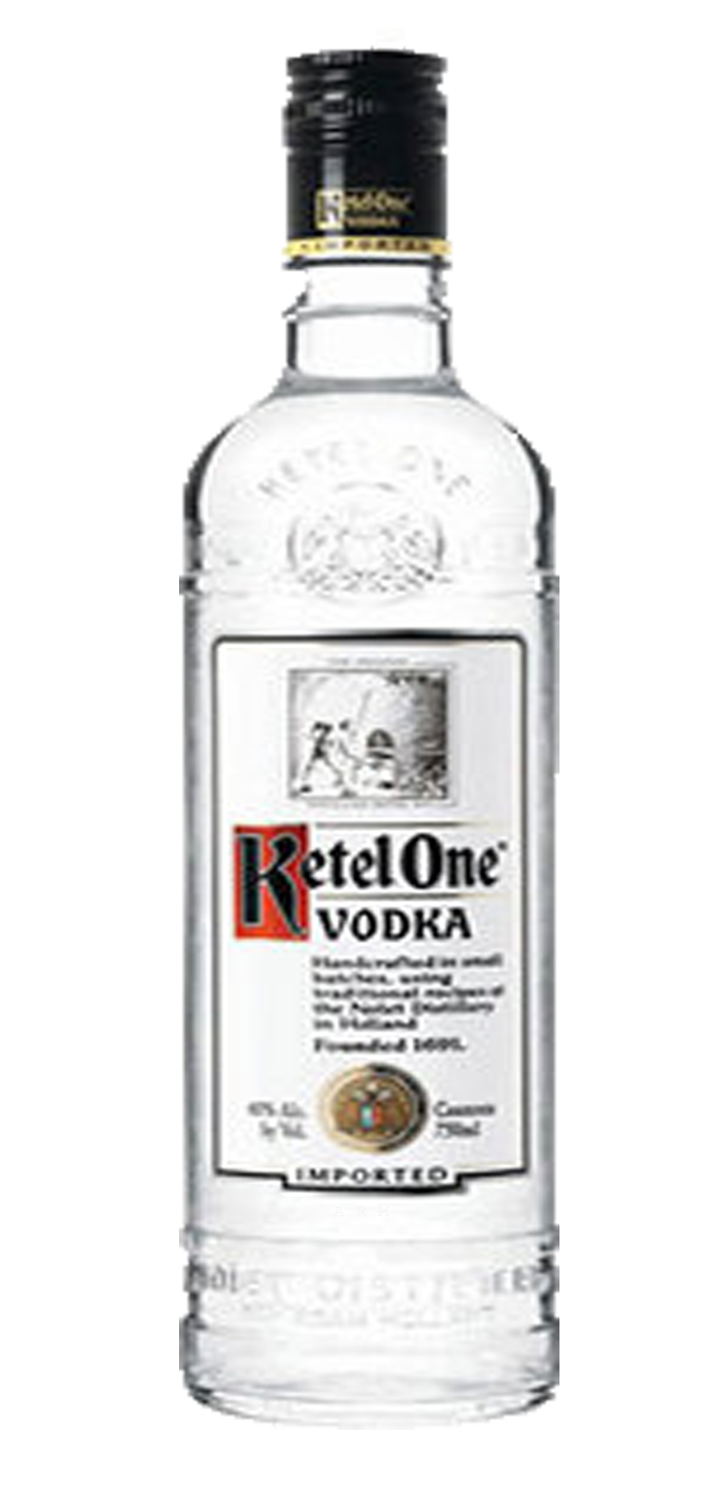 Ketel One 80 Proof Vodka Bottle