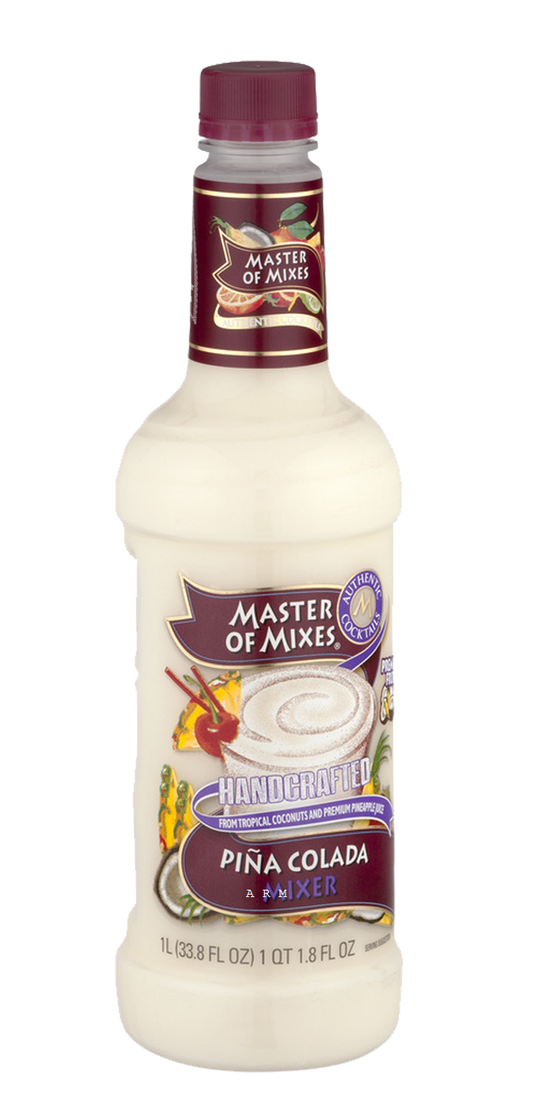 Master of Mixes Handcrafted Pina Colada Mixer Bottle